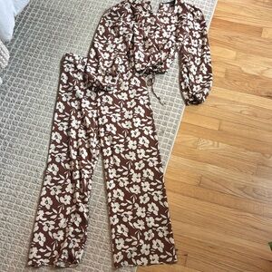Anthropology Pants Set